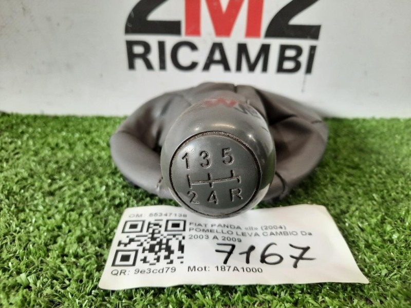Pomello LEVA Cambio 55347138 Fiat Panda II 2004