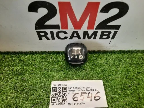 Pomello LEVA Cambio 46315999 Fiat Panda III 2012