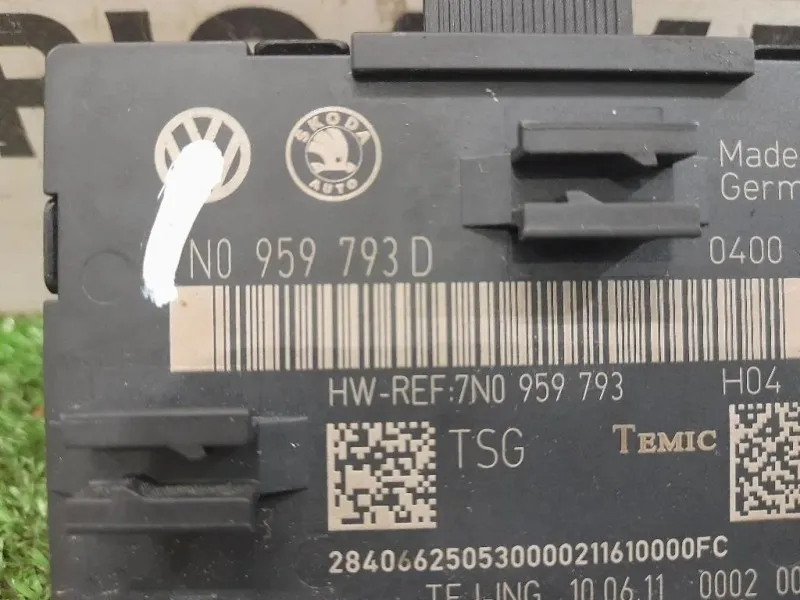 Centralina DI Comando Porta ANT DX 7N0959793D Volkswagen Sharan IV 2010
