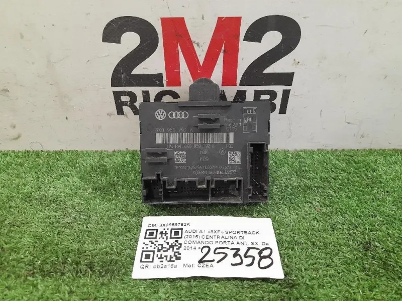 Centralina DI Comando Porta ANT SX 8X0959792K Audi A1 8XF Sportback 2015