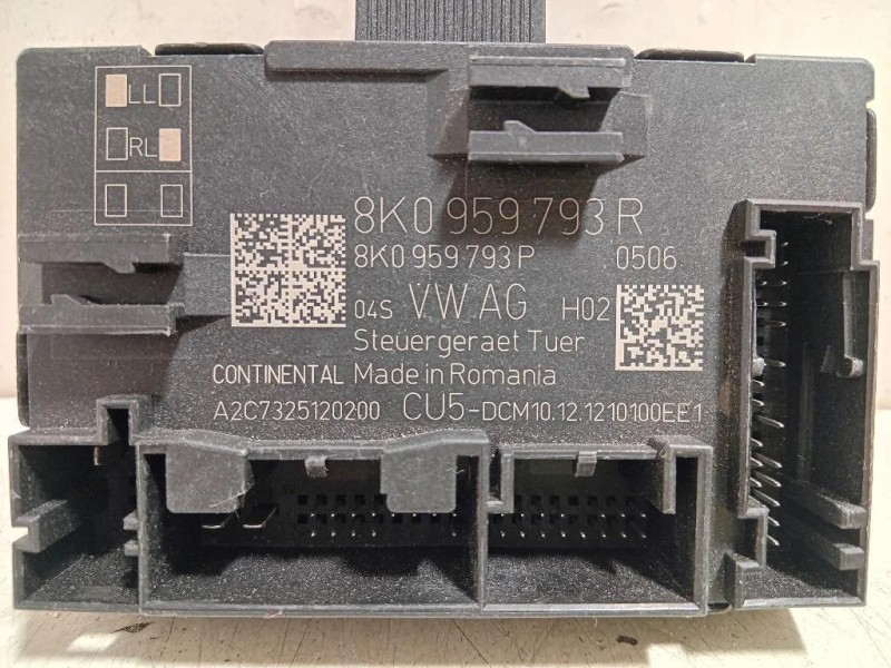 Centralina DI Comando Porta ANT SX 8K0 959 793 R Audi A4 8K2 2012