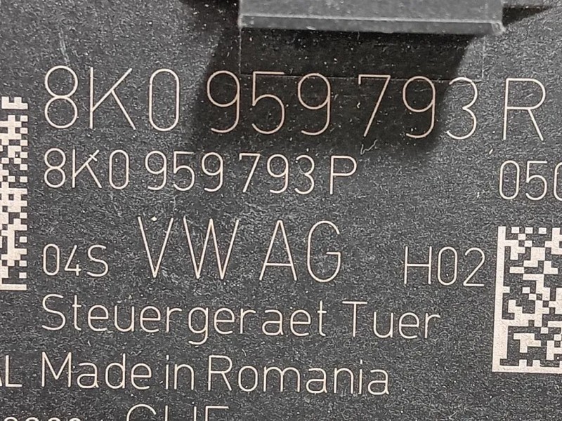 Centralina DI Comando Porta ANT SX 8K0 959 793 R Audi A4 8K2 2012