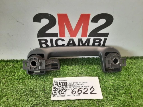Maniglia Tetto Posteriore SX 39834465 POST SX Volvo V40 II 2012