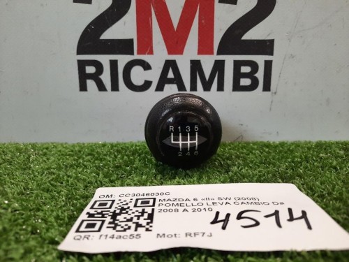 Pomello LEVA Cambio CC3046030C Mazda 6 II SW 2008