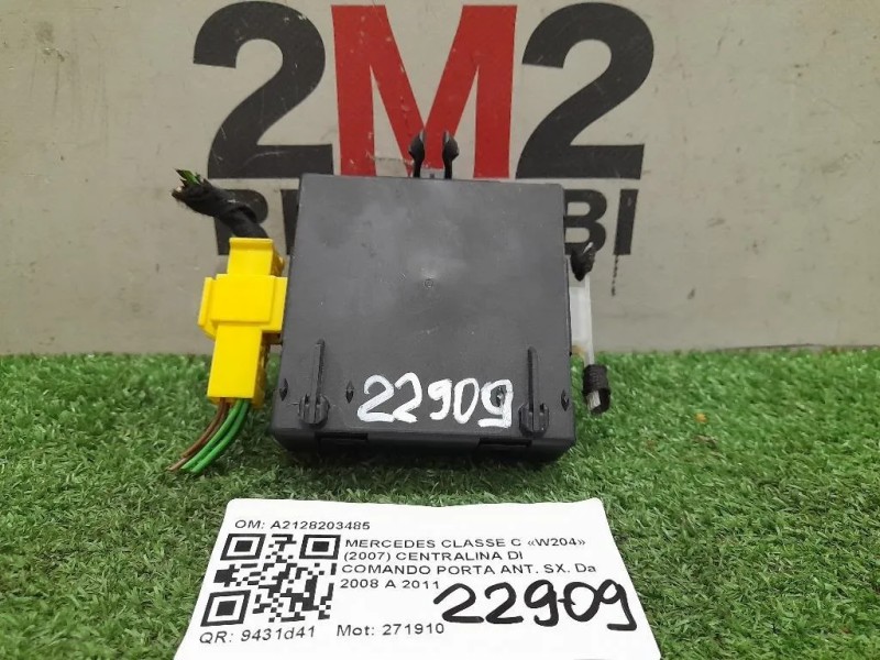 Centralina DI Comando Porta ANT SX A2128203485 Mercedes Classe C W204 2007