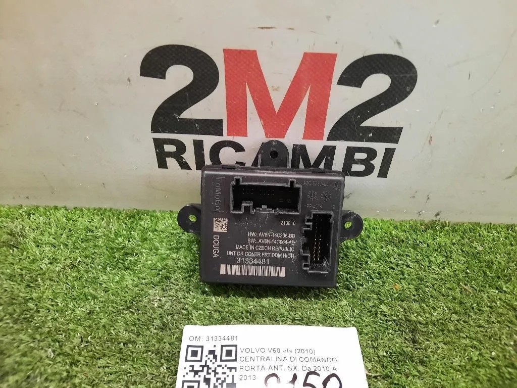 Centralina DI Comando Porta ANT SX 31334481 Volvo V60 I 2010