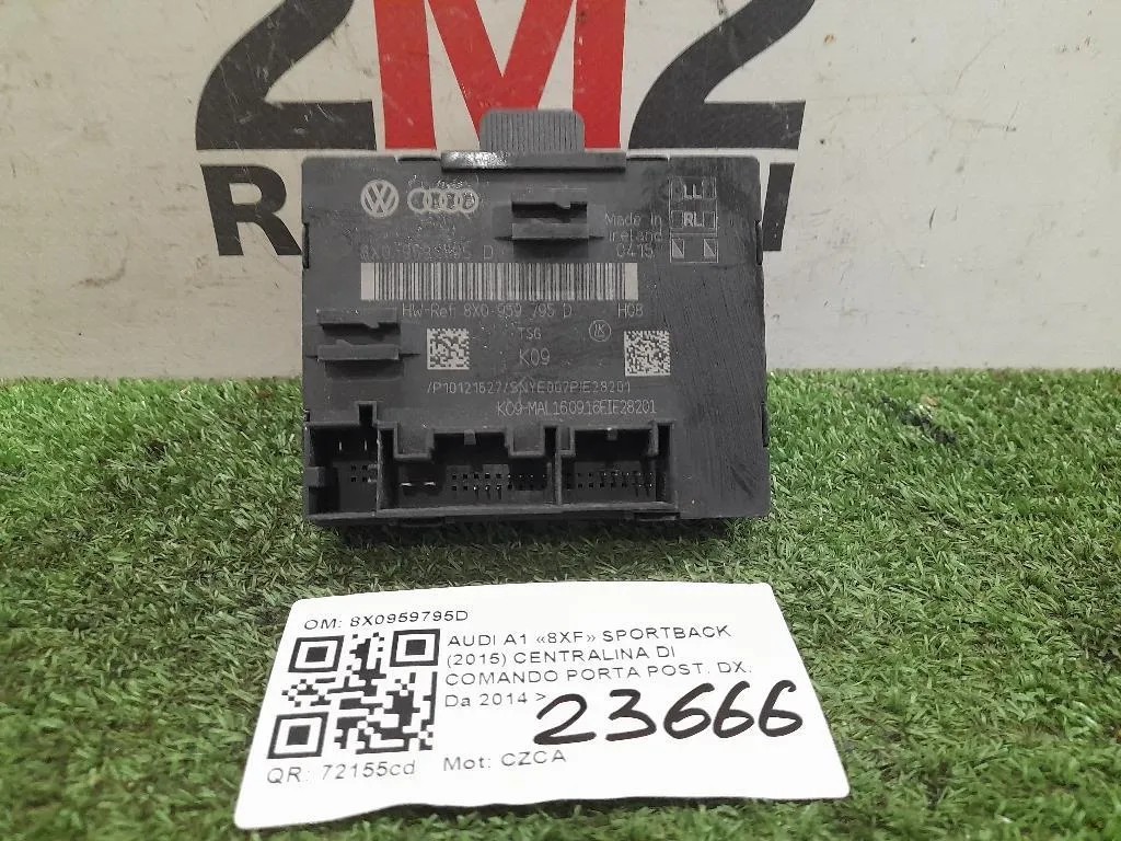Centralina DI Comando Porta POST DX 8X0959795D Audi A1 8XF Sportback 2015