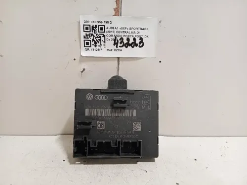 Centralina DI Comando Porta POST DX 8X0 959 795 D Audi A1 8XF Sportback 2015