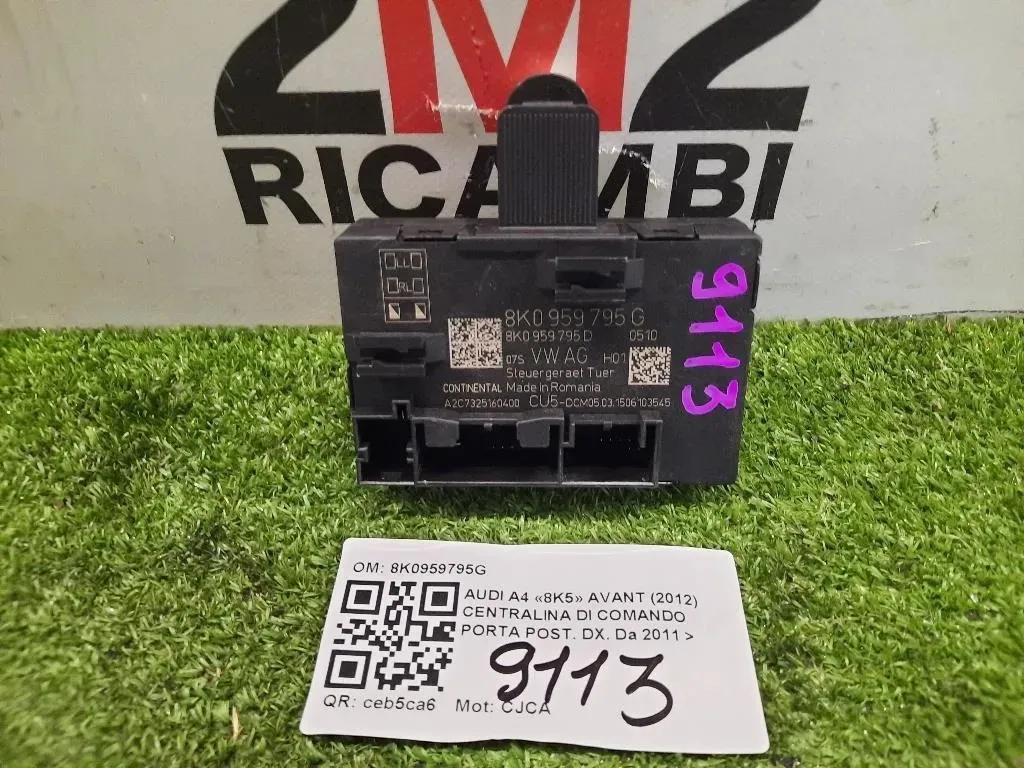 Centralina DI Comando Porta POST DX 8K0959795G Audi A4 8K5 Avant 2012