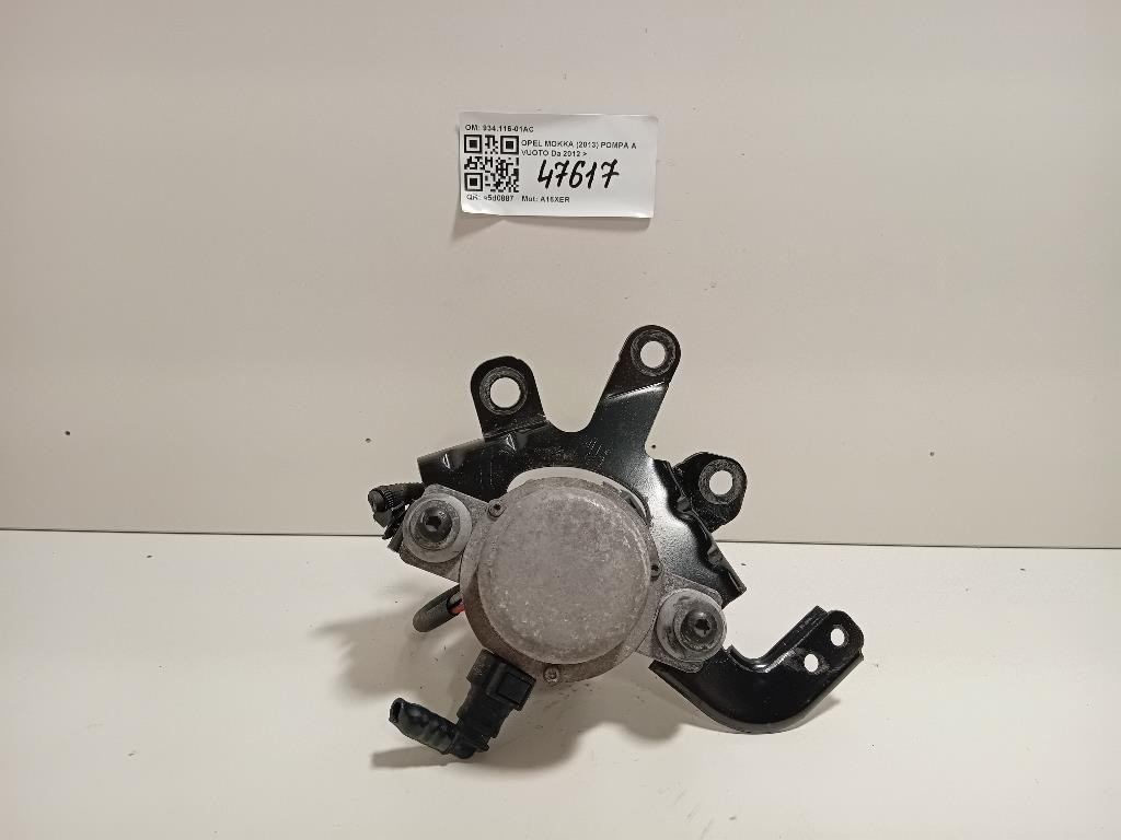 Pompa A Vuoto 934116-01AC Opel Mokka 2013