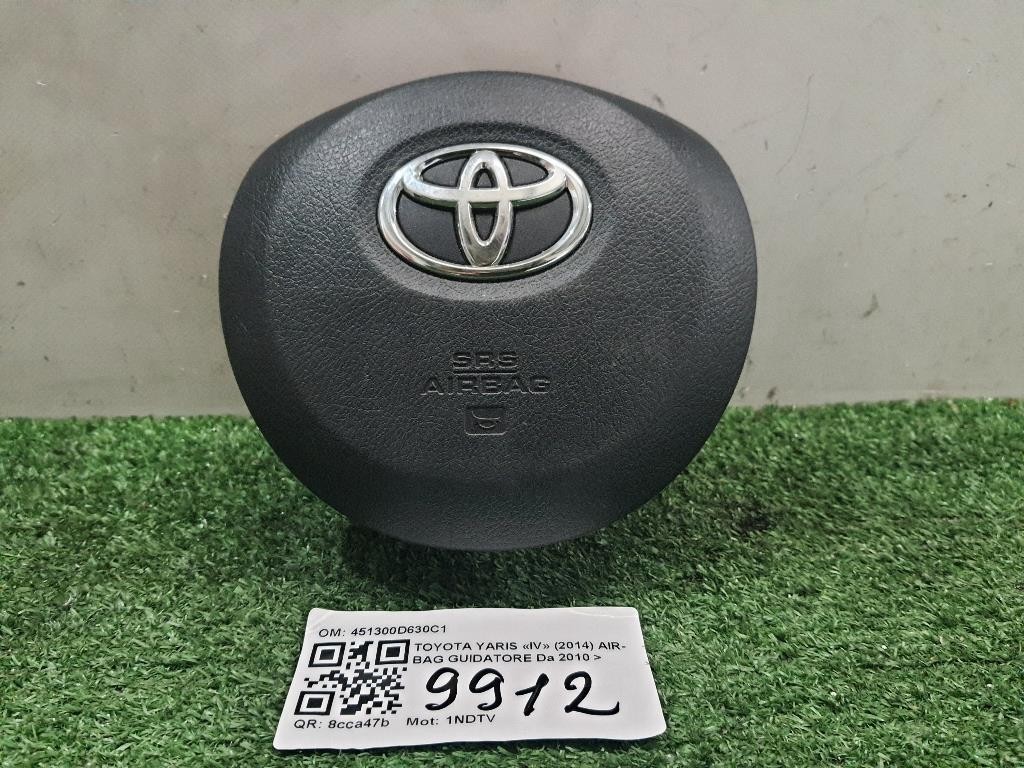 Air-bag Guidatore 451300D630C1 Toyota Yaris IV 2014