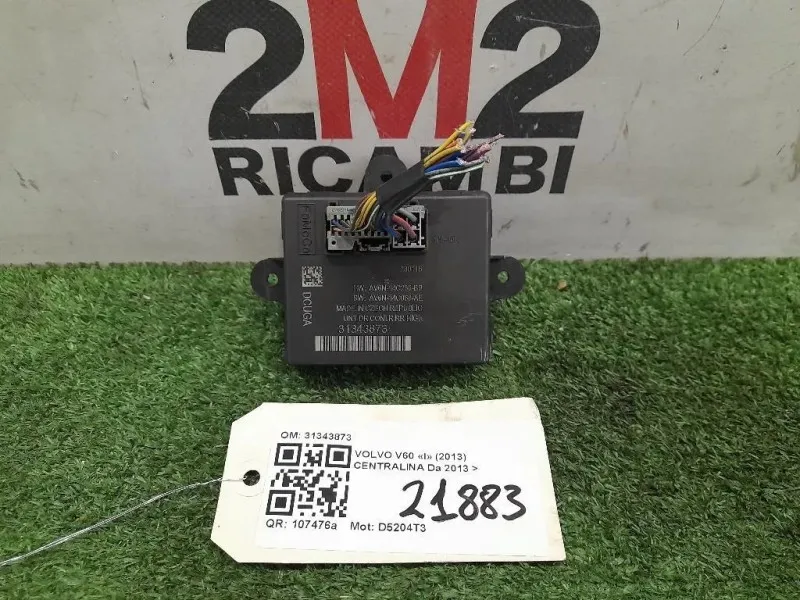 Centralina DI Comando Porta POST SX 31343873 Volvo V60 I 2013