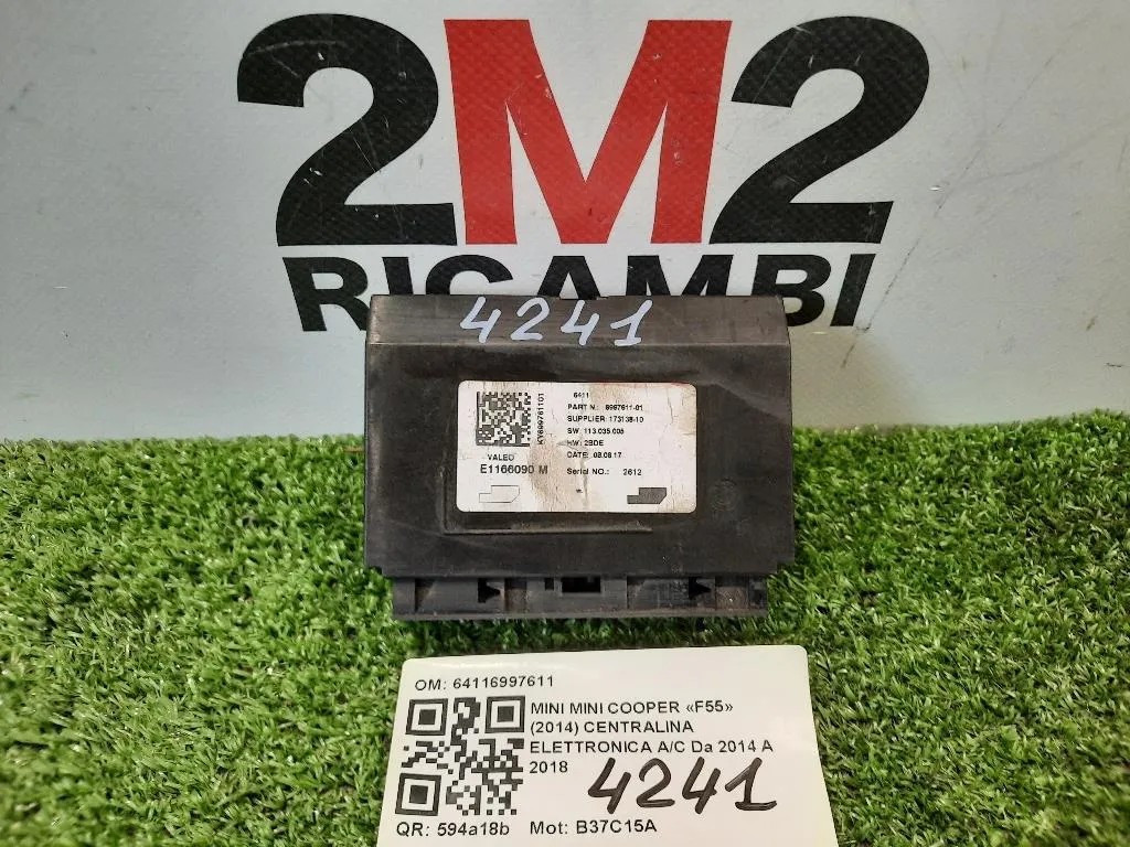Centralina Elettronica AC 64116997611 Mini MINI Cooper F55 2014