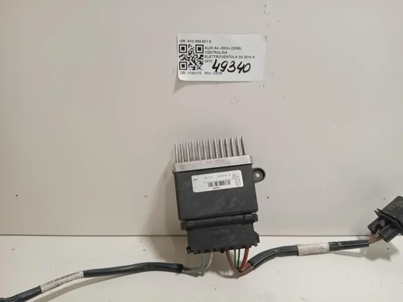 Centralina Elettroventola 8K0 959 501 E Audi A4 8K2 2008