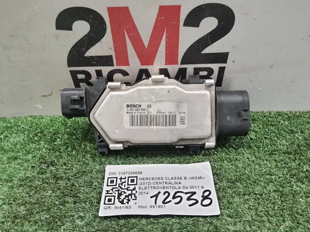 Centralina Elettroventola 1137328656 Mercedes Classe B W246 2012