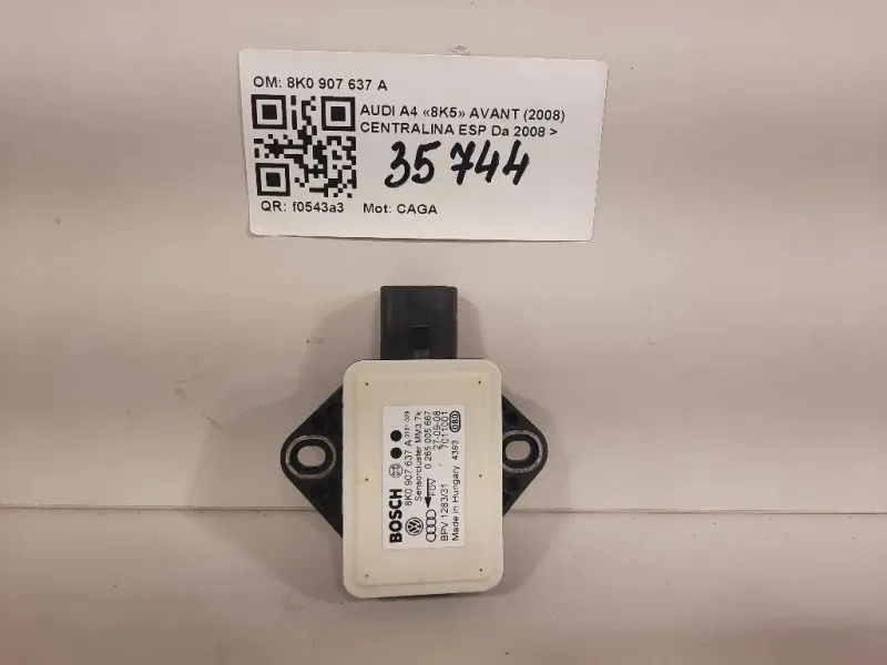 Centralina ESP 8K0 907 637 A Audi A4 8K5 Avant 2008