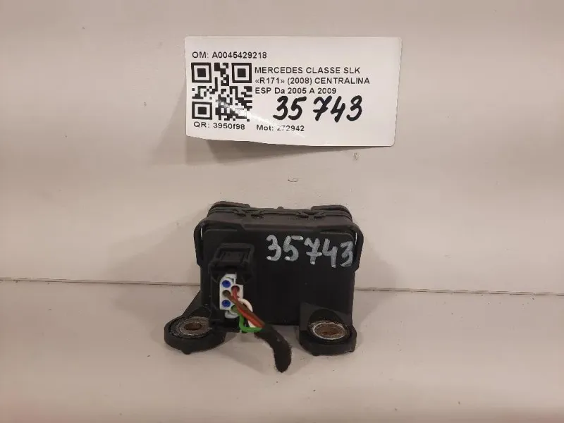 Centralina ESP A0045429218 Mercedes Classe SLK R171 2008
