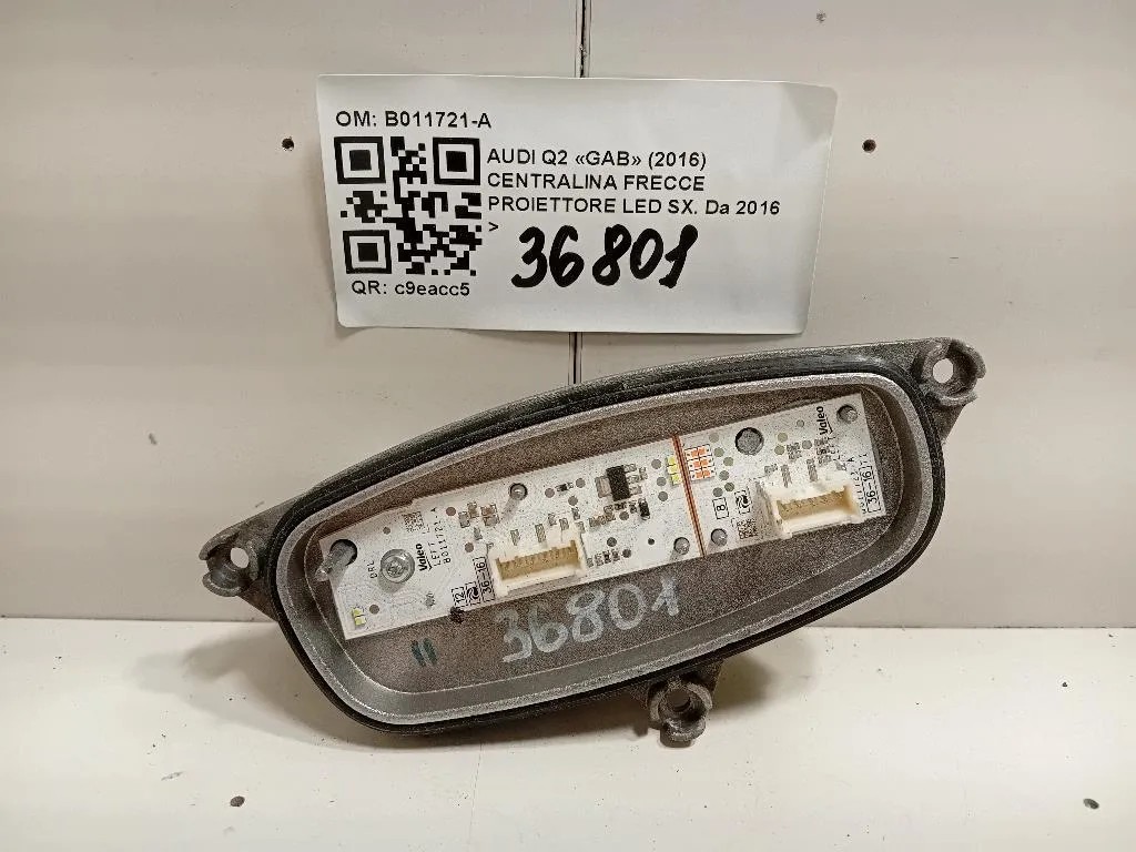 Centralina Frecce Proiettore LED SX B011721-A INDICATORE FRECCIA SINISTRA LED Audi Q2 GAB 2016