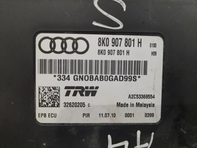 Centralina Freno A MANO 8K0907801H Audi A4 8ED Avant 2005