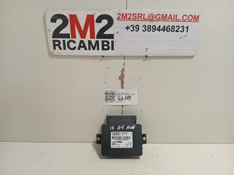 Centralina Freno A MANO 8K0 907 801 J Audi A4 8K2 2012