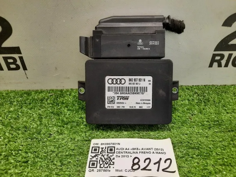 Centralina Freno A MANO 8K0907801N Audi A4 8K5 Avant 2012