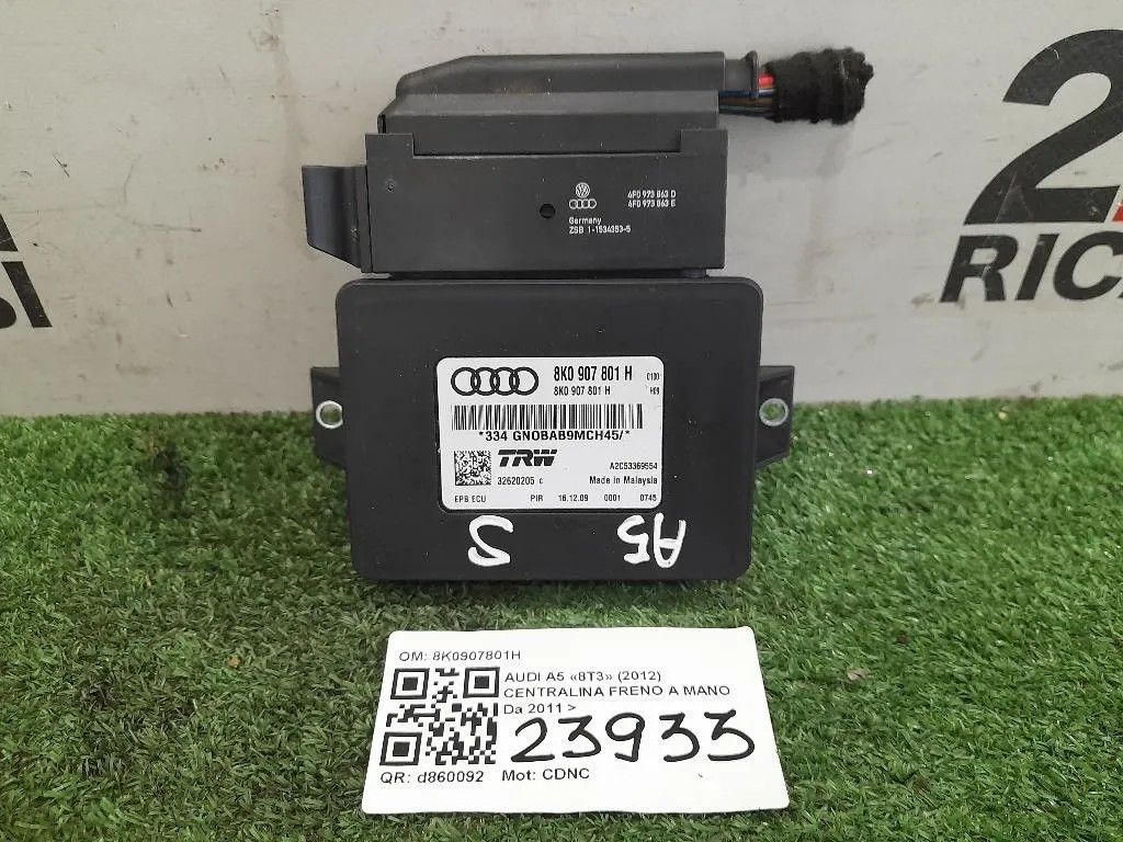 Centralina Freno A MANO 8K0907801H Audi A5 8T3 2012