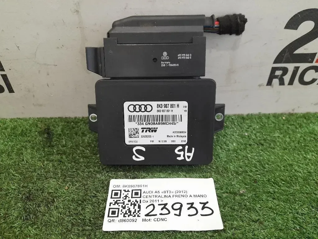 Centralina Freno A MANO 8K0907801H Audi A5 8T3 2012