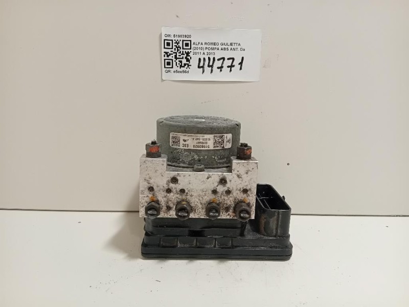 Pompa ABS ANT 51983920 Alfa Romeo Giulietta 2010