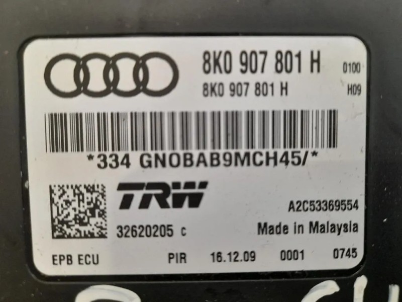 Centralina Freno A MANO 8K0907801H Audi A5 8T3 2012