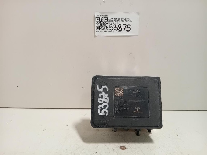 Pompa ABS ANT 51920296 Alfa Romeo Giulietta 2010