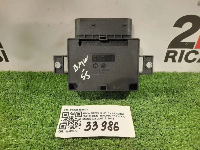 Centralina Freno A MANO EB685485601 Bmw Serie 5 F10 Berlina 2010