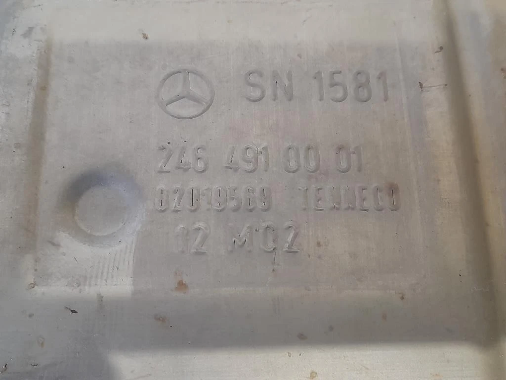 Marmitta Posteriore A2464901520 Mercedes Classe B W246 2012