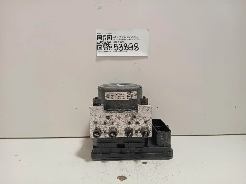 Pompa ABS ANT 51920296 Alfa Romeo Giulietta 2013