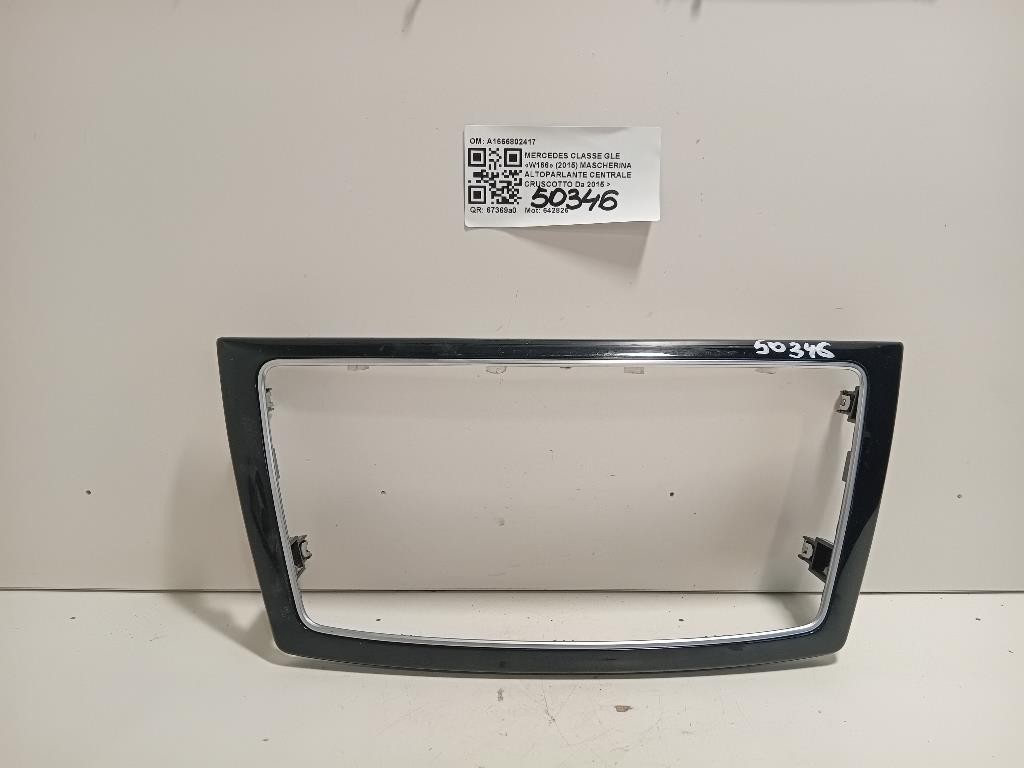 Mascherina Altoparlante Centrale Cruscotto A1666802417 Mercedes Classe GLE W166 2015