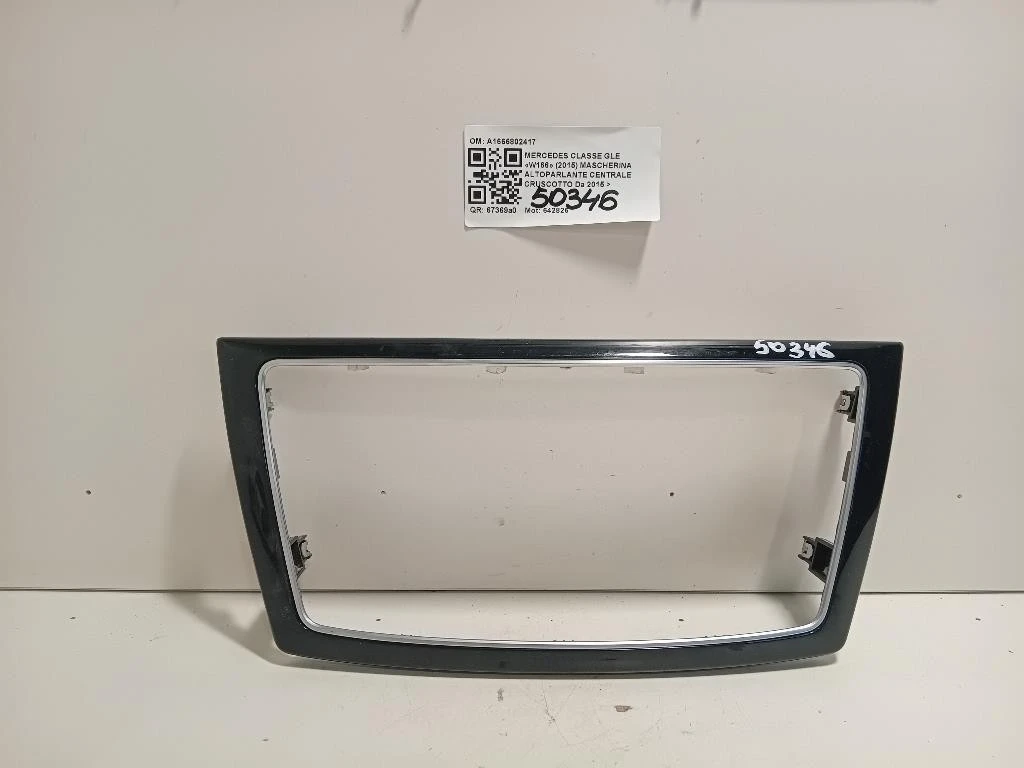 Mascherina Altoparlante Centrale Cruscotto A1666802417 Mercedes Classe GLE W166 2015