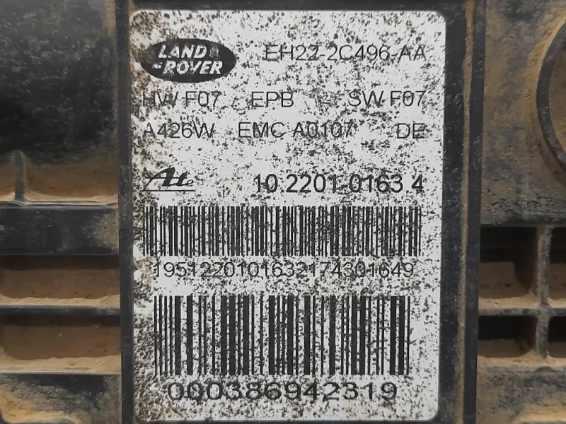 Centralina Freno A MANO EH22-2C496-AA Land Rover Discovery IV 2010