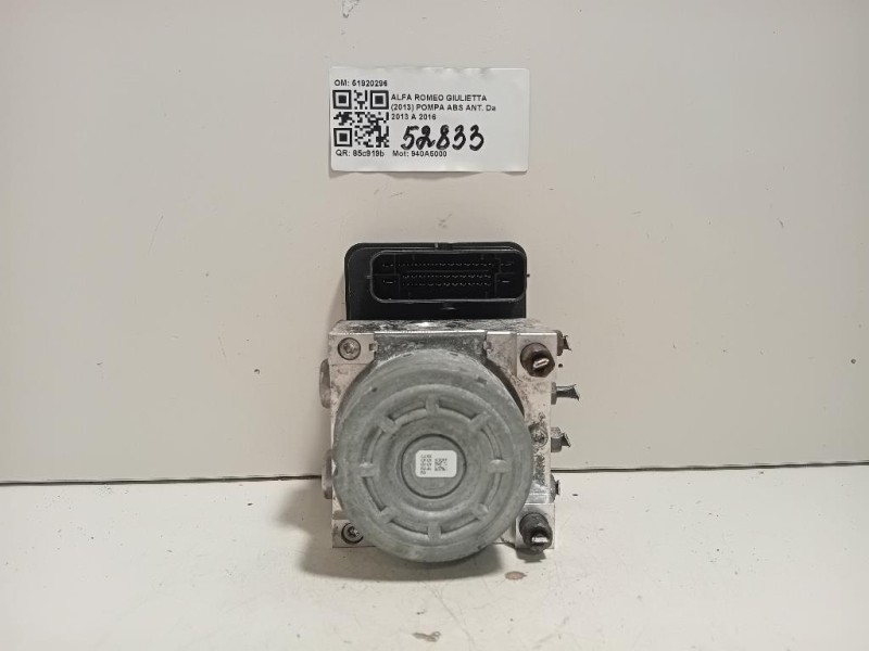 Pompa ABS ANT 51920296 Alfa Romeo Giulietta 2013