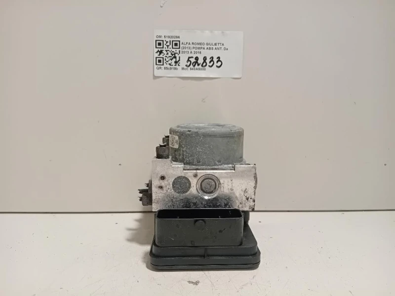 Pompa ABS ANT 51920296 Alfa Romeo Giulietta 2013