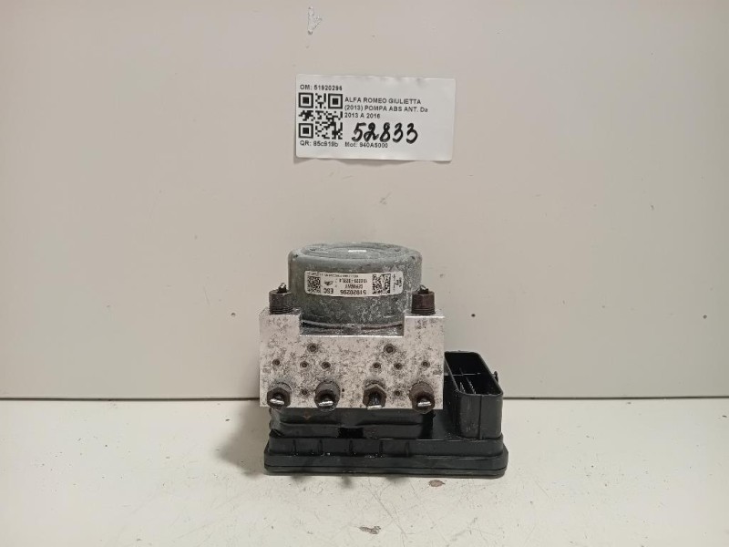 Pompa ABS ANT 51920296 Alfa Romeo Giulietta 2013