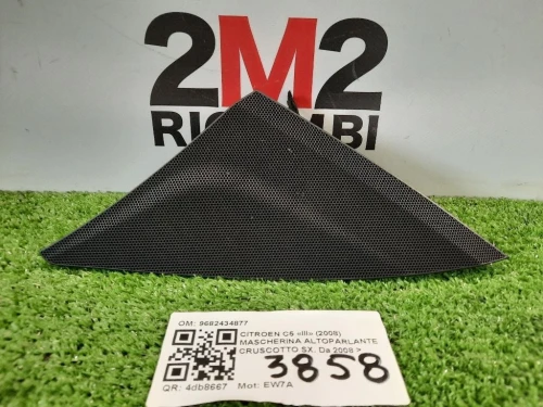 Mascherina Altoparlante Cruscotto SX 9682434877 MASCHERINA TWITTER CRUSCOTTO Citroen C5 III 2008
