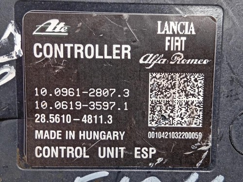 Pompa ABS ANT 51898163 Alfa Romeo Giulietta 2013