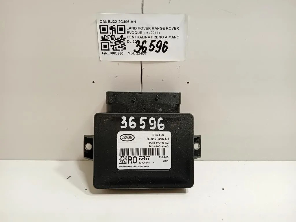 Centralina Freno A MANO BJ32-2C496-AH Land Rover Range Rover Evoque I 2011