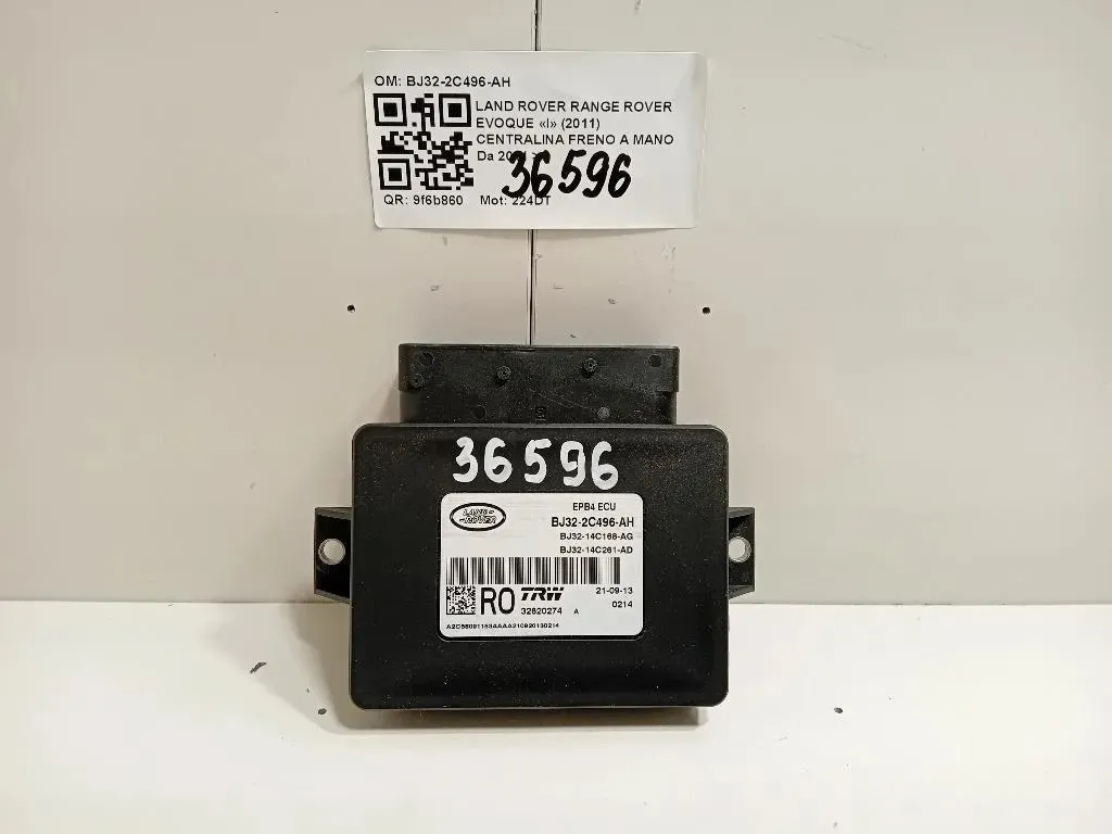 Centralina Freno A MANO BJ32-2C496-AH Land Rover Range Rover Evoque I 2011