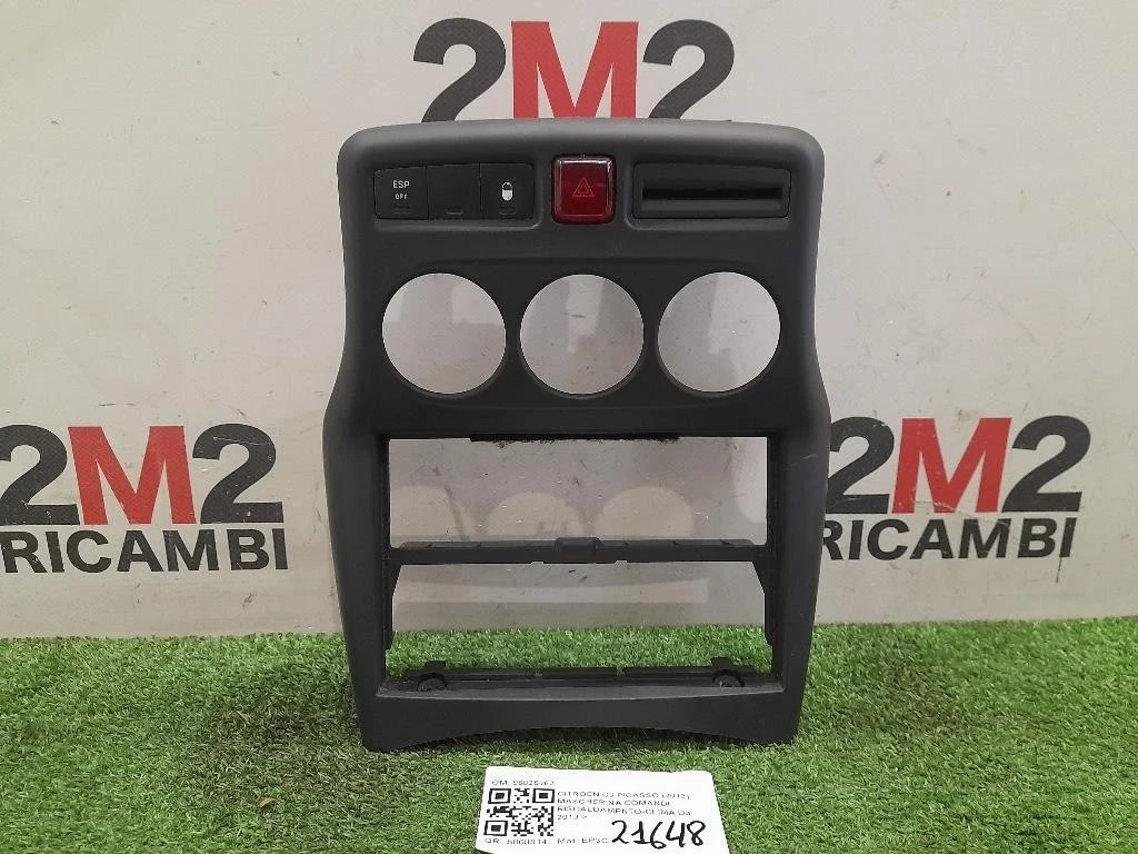Mascherina Comandi Riscaldamento-clima 96825462 Citroen C3 Picasso 2013
