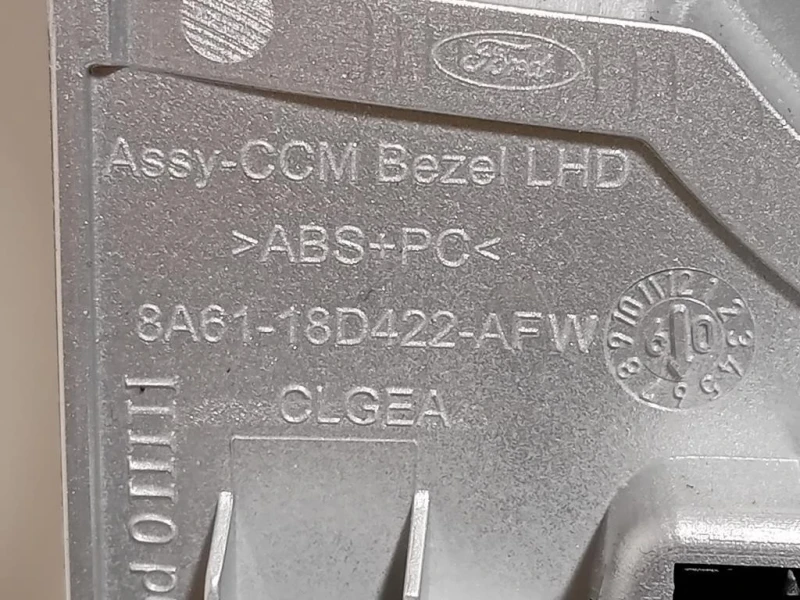 Mascherina Comandi Riscaldamento-clima 8A61-18D422 Ford Fiesta VI 2008