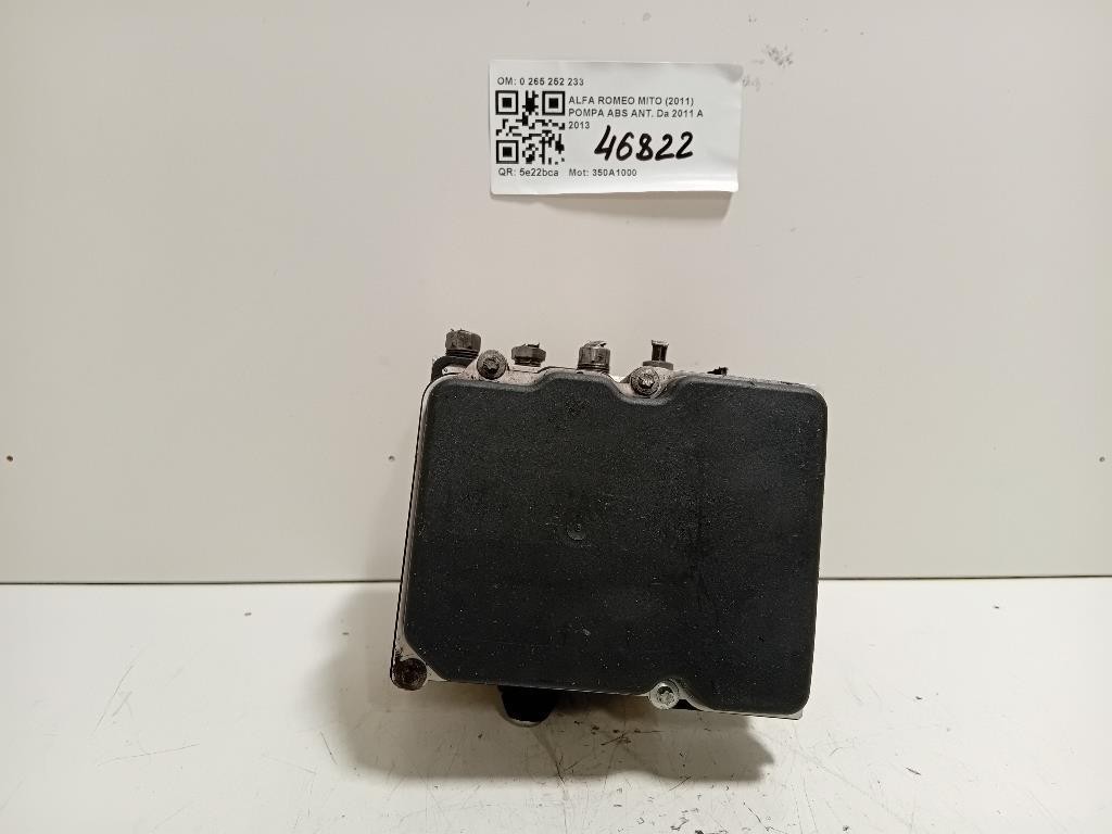 Pompa ABS ANT 0 265 252 233 0265252233 Alfa Romeo MITO 2011
