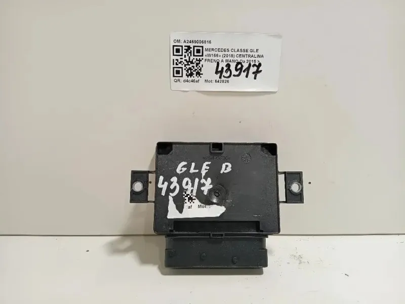 Centralina Freno A MANO A2469006816 Mercedes Classe GLE W166 2015