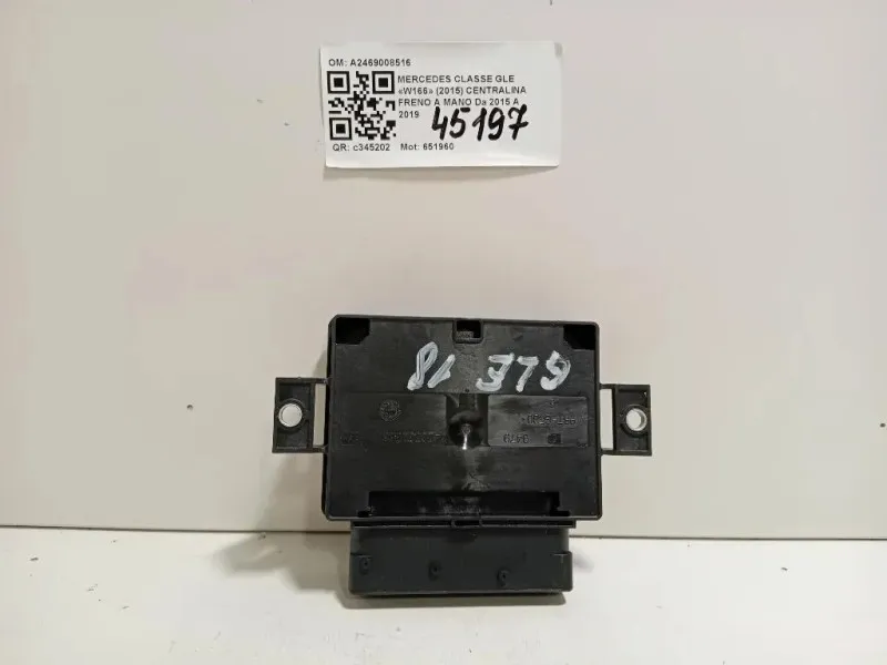 Centralina Freno A MANO A2469008516 Mercedes Classe GLE W166 2015