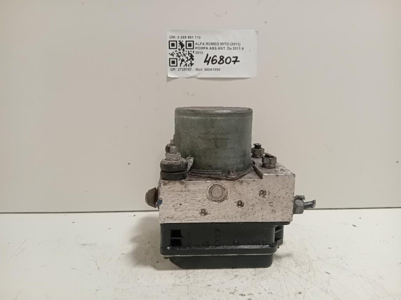 Pompa ABS ANT 0265951710 51879980 Alfa Romeo MITO 2011