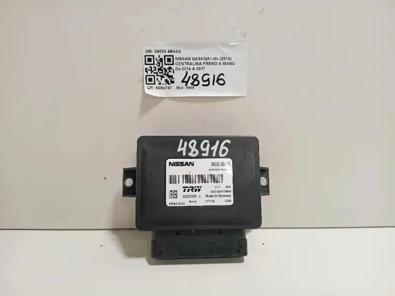 Centralina Freno A MANO 36032 4BA0A Nissan Qashqai II 2014